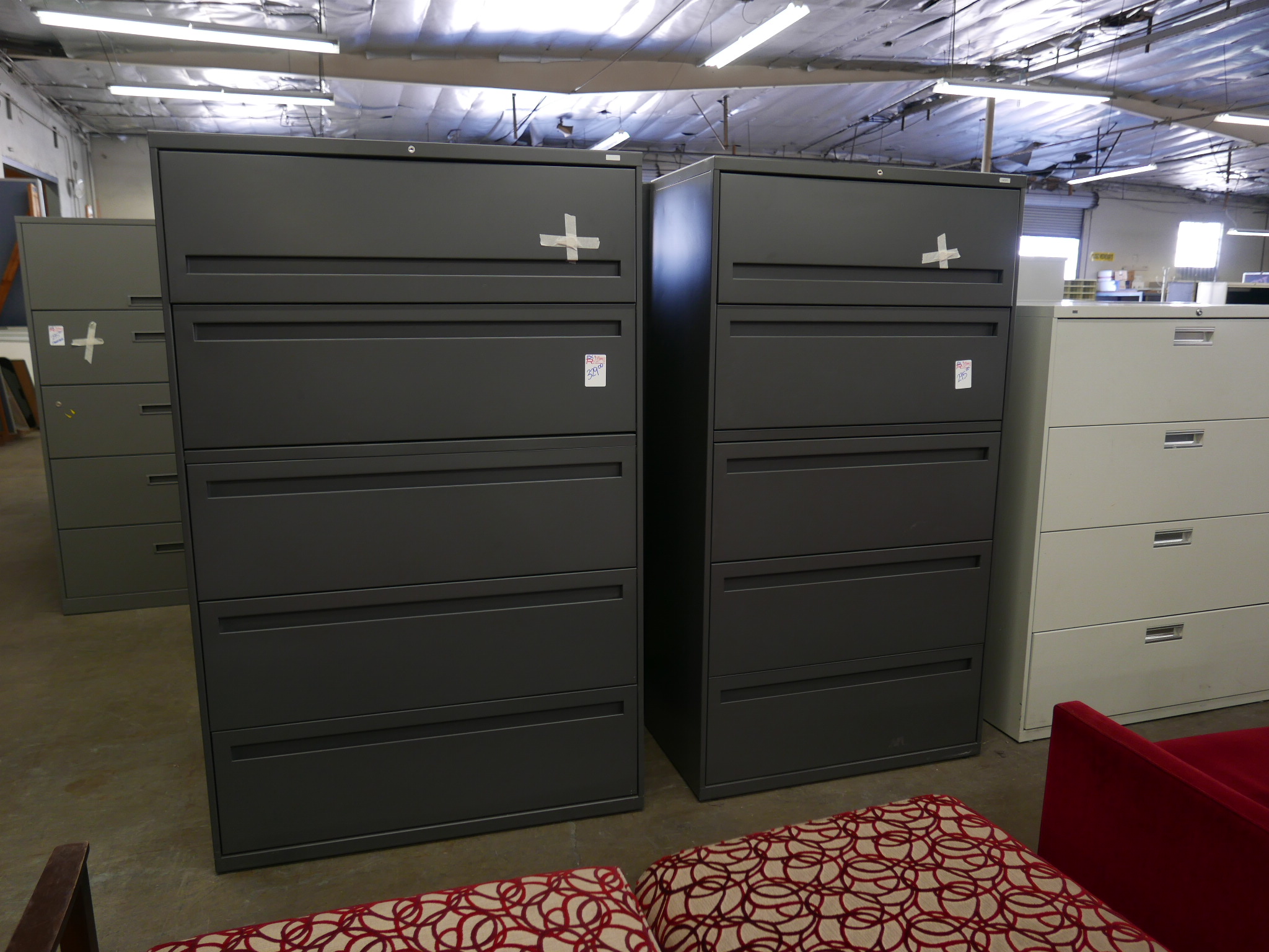 Hon 5 Drawer Lateral Files Dark Grey Tr Trading Company